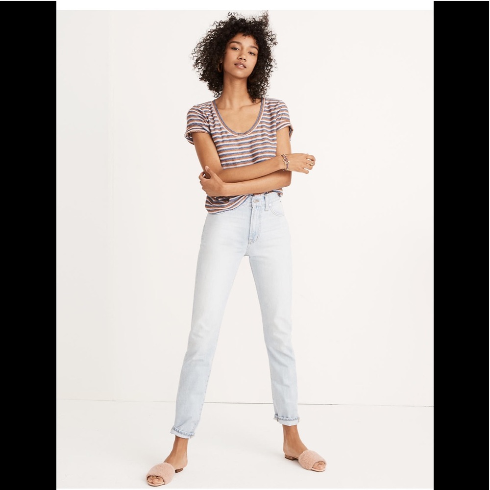 Madewell Perfect Summer Jeans in Fitzgerald Wash